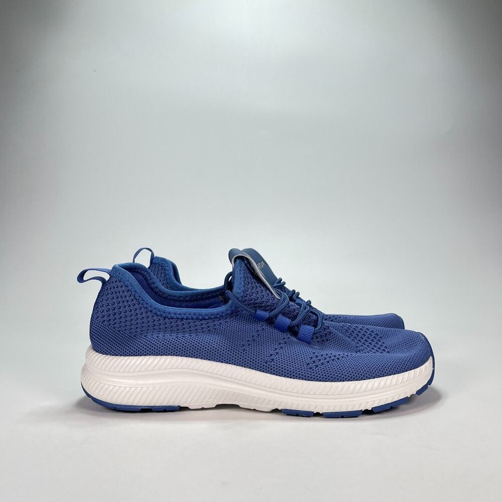 ZOVE Blue Low Top Sneakers Lightweight Lace Up Comfort Shoes Women's Size 8.5